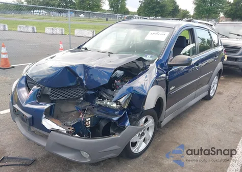 2004 Pontiac Vibe from USA, damaged, VIN 5Y2SL628X4Z438175